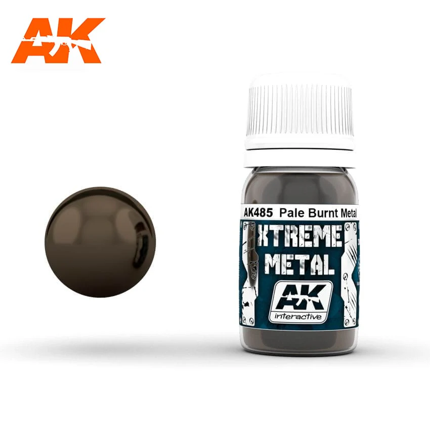 AK Interactive Xtreme Metal Pale Burnt Metal 35ml