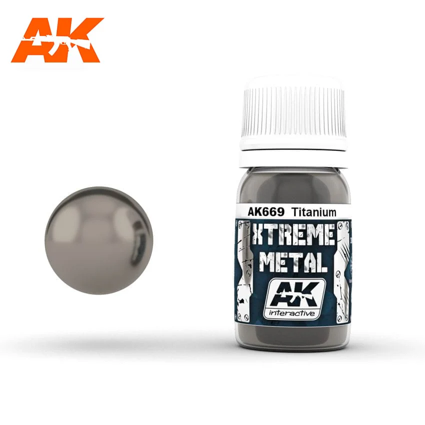 AK Interactive Xtreme Metal Titanium 35ml