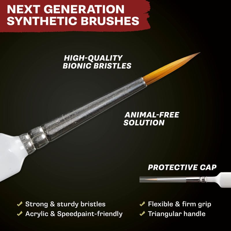 Army Painter NEW Wargamer Brush -  Basecoating - Image 3