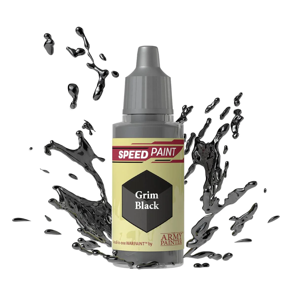 Army Painter Speedpaint 18ml - Grim Black
