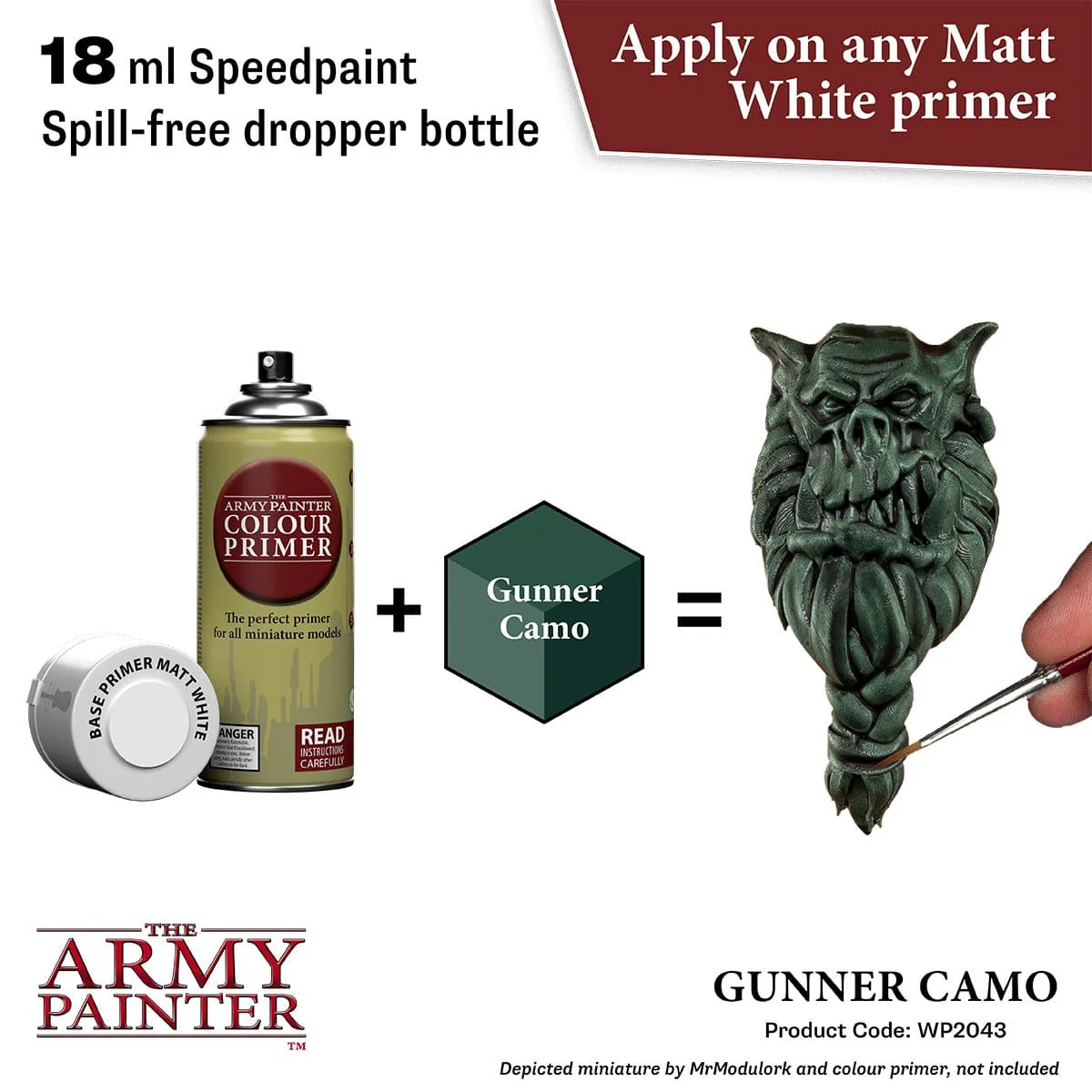 Army Painter Speedpaint 18ml - Gunner Camo - Image 2