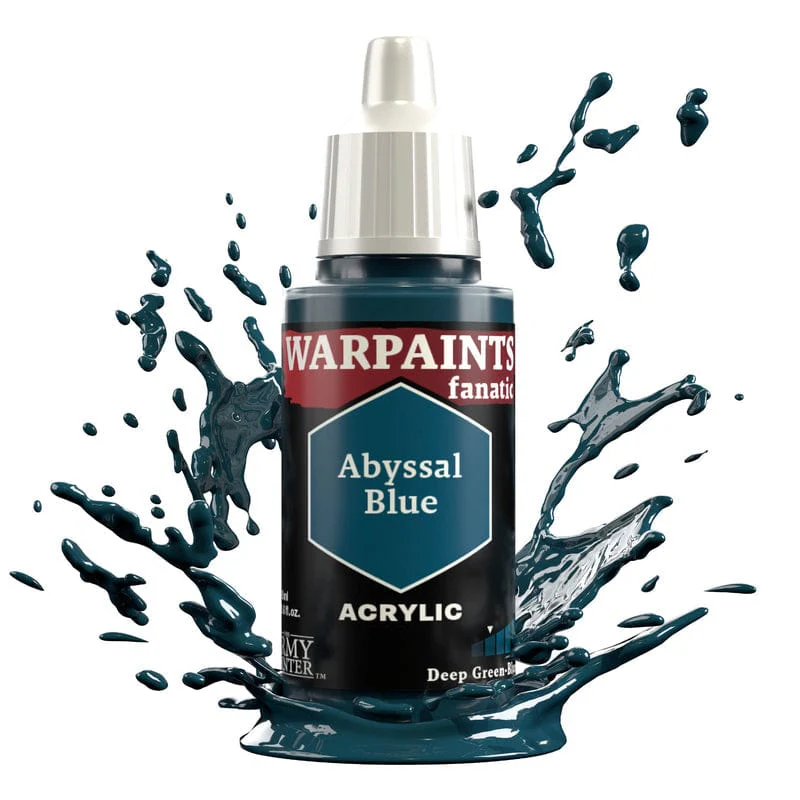 Army Painter Warpaints Fanatic 18ml- Abyssal Blue