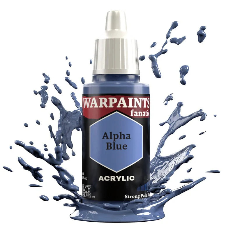 Army Painter Warpaints Fanatic 18ml- Alpha Blue