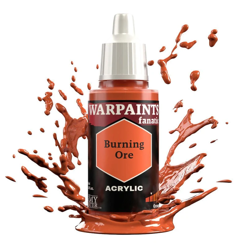 Army Painter Warpaints Fanatic 18ml- Burning Ore