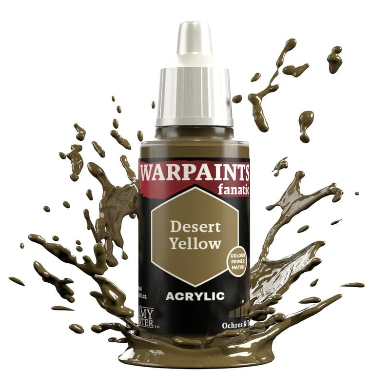 Army Painter Warpaints Fanatic 18ml- Desert Yellow