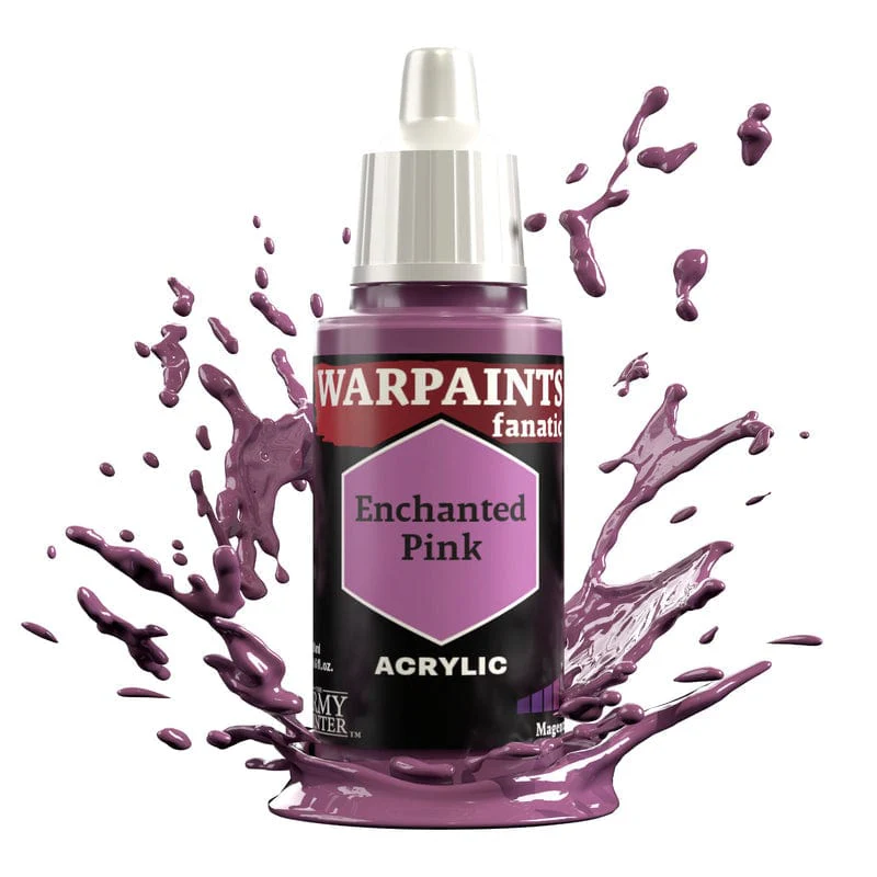 Army Painter Warpaints Fanatic 18ml- Enchanted Pink