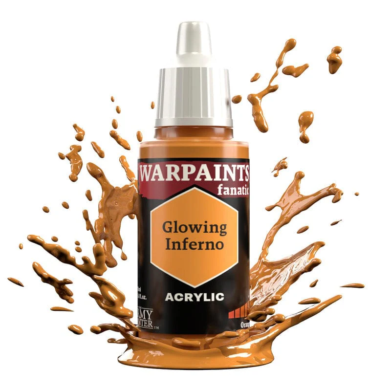 Army Painter Warpaints Fanatic 18ml- Glowing Inferno