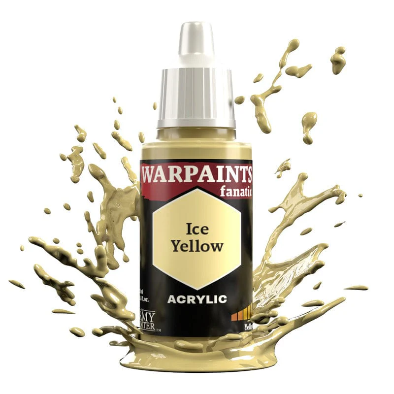 Army Painter Warpaints Fanatic 18ml- Ice Yellow