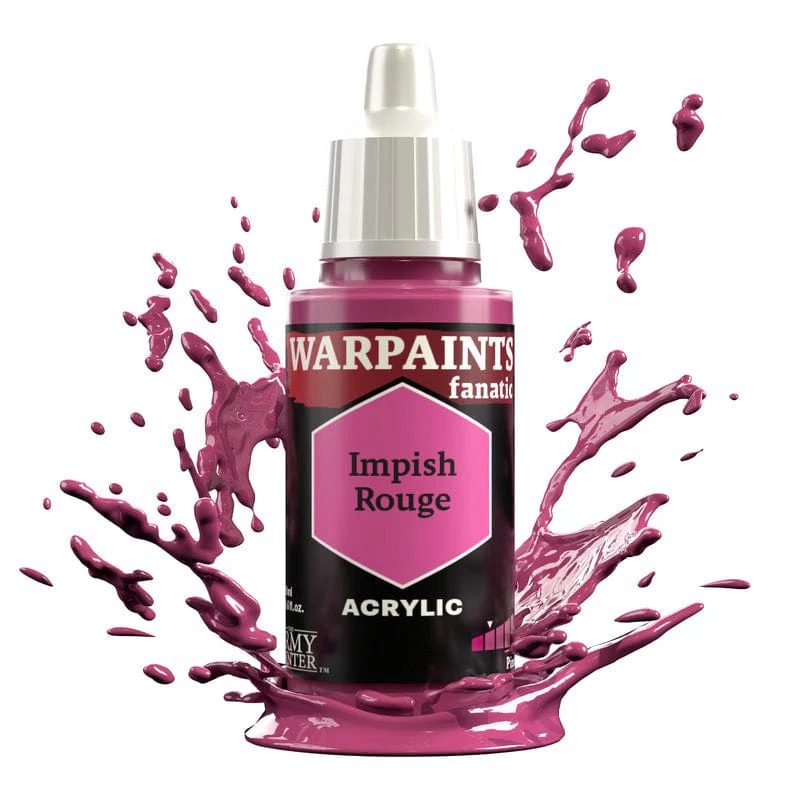 Army Painter Warpaints Fanatic 18ml- Impish Rouge