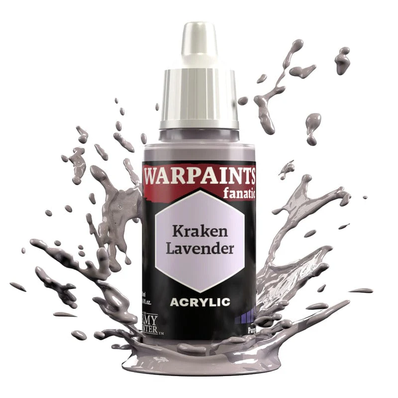 Army Painter Warpaints Fanatic 18ml- Kraken Lavender