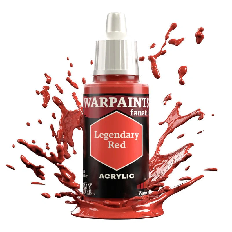 Army Painter Warpaints Fanatic 18ml- Legendary Red