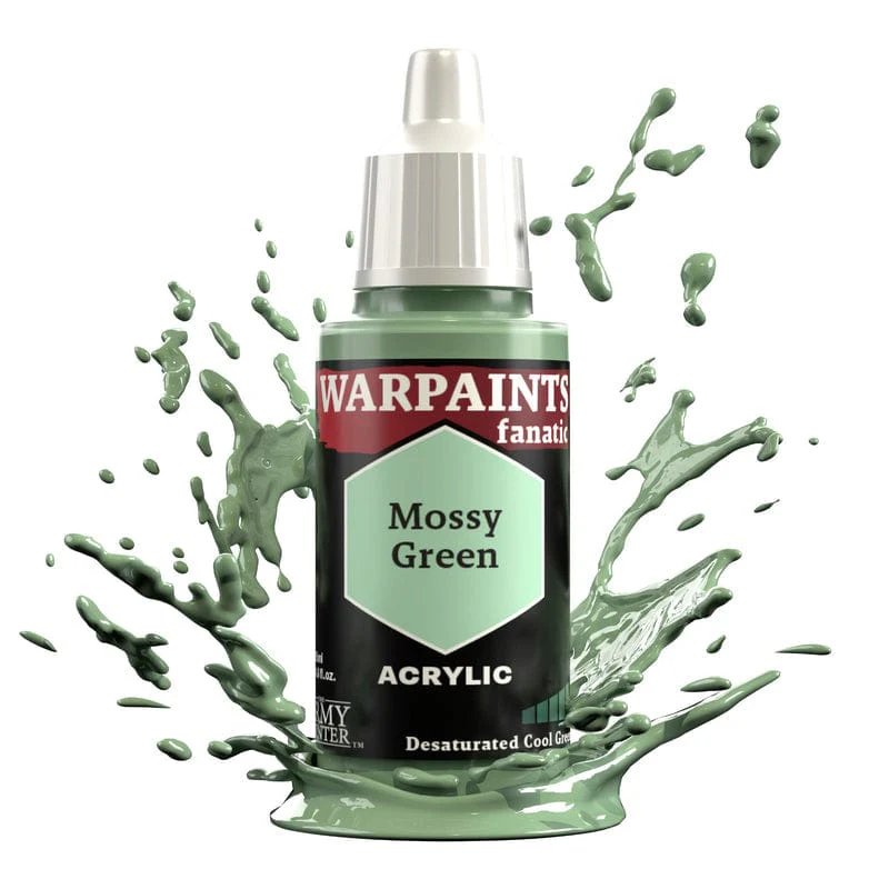 Army Painter Warpaints Fanatic 18ml- Mossy Green