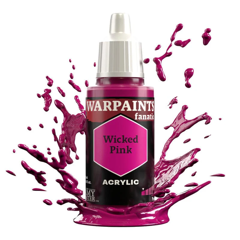 Army Painter Warpaints Fanatic 18ml- Wicked Pink