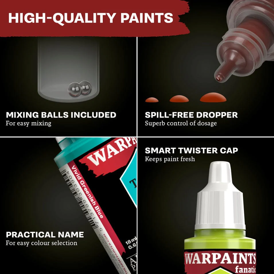 Army Painter Warpaints Fanatic 18ml- Wild Green - Image 2