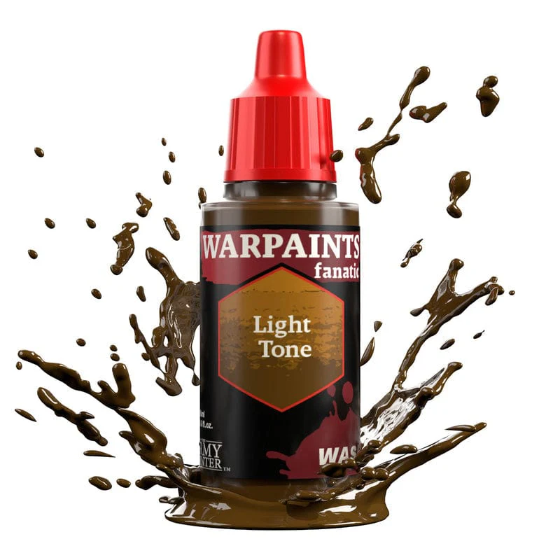 Army Painter Warpaints Fanatic Wash 18ml- Light Tone