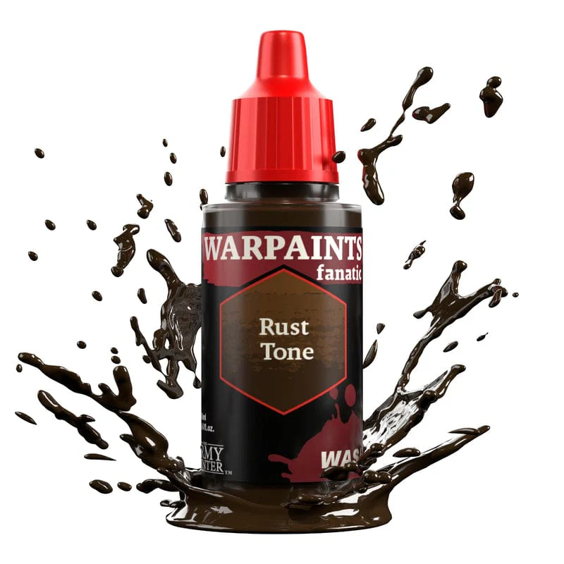 Army Painter Warpaints Fanatic Wash 18ml- Rust Tone