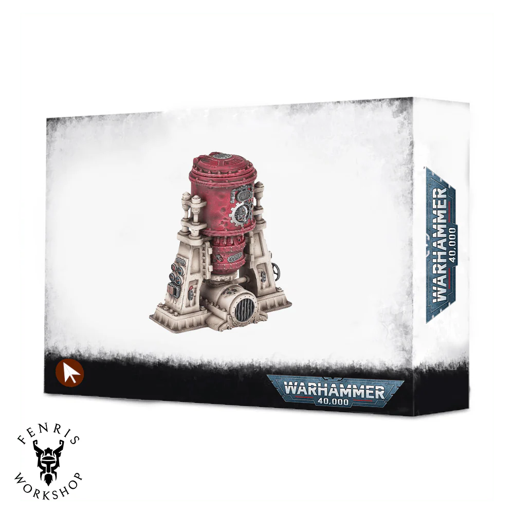 Battlezone Manufactorum Thermoexchanger Shrine scenery