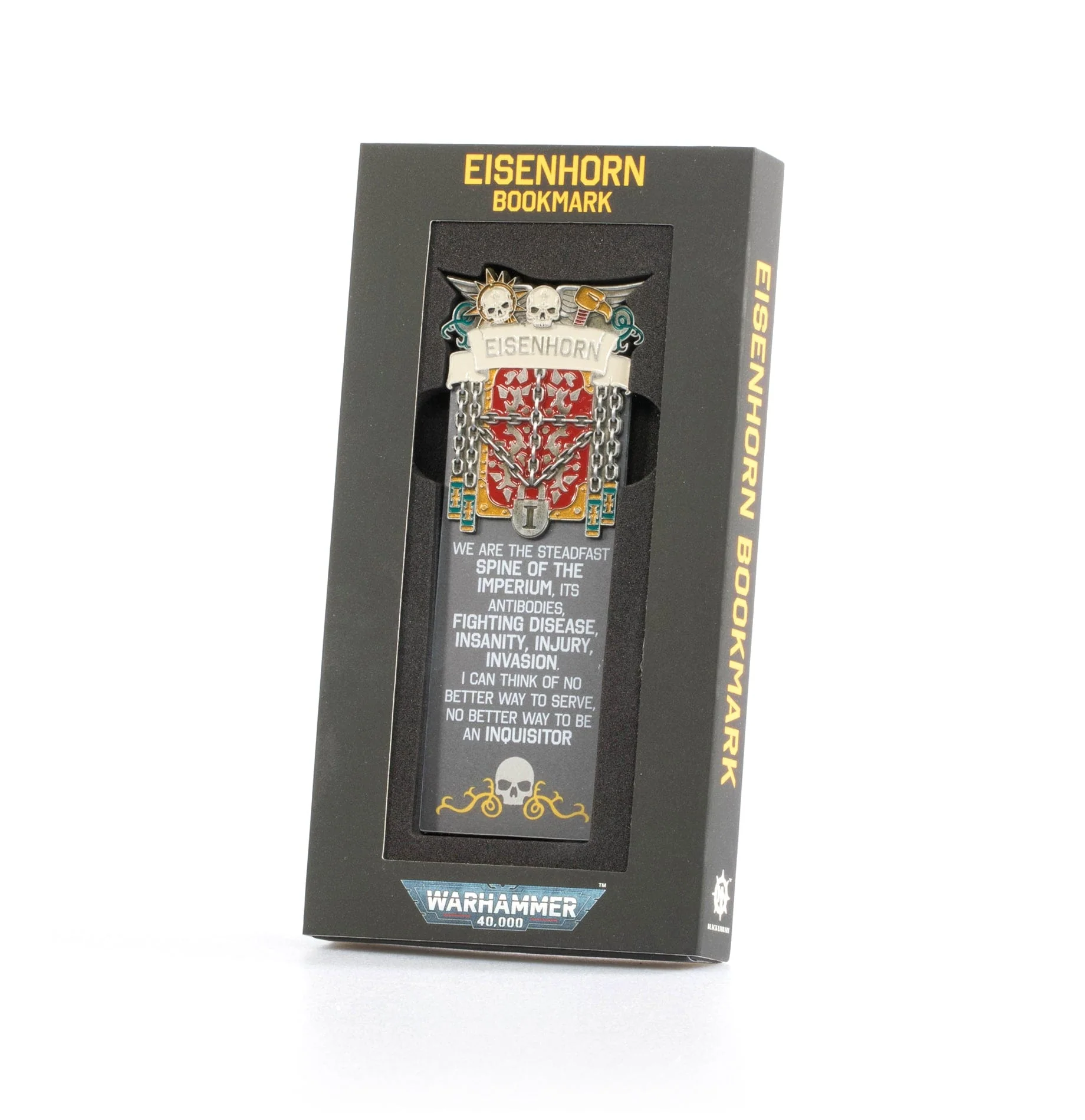 Black Library Limited Edition: Eisenhorn Bookmark