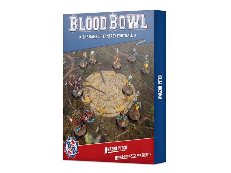 Blood Bowl Amazon Team Pitch & Dugouts