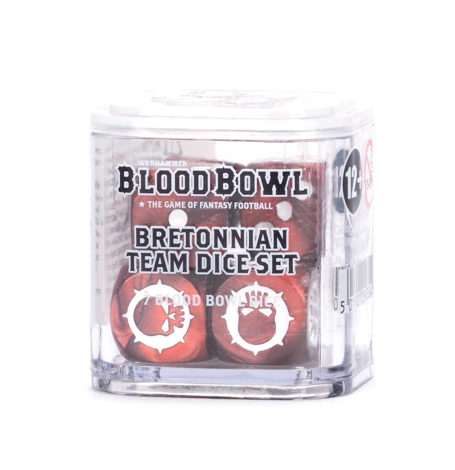 Blood Bowl Bretonnian Brionne Barons Team dice set