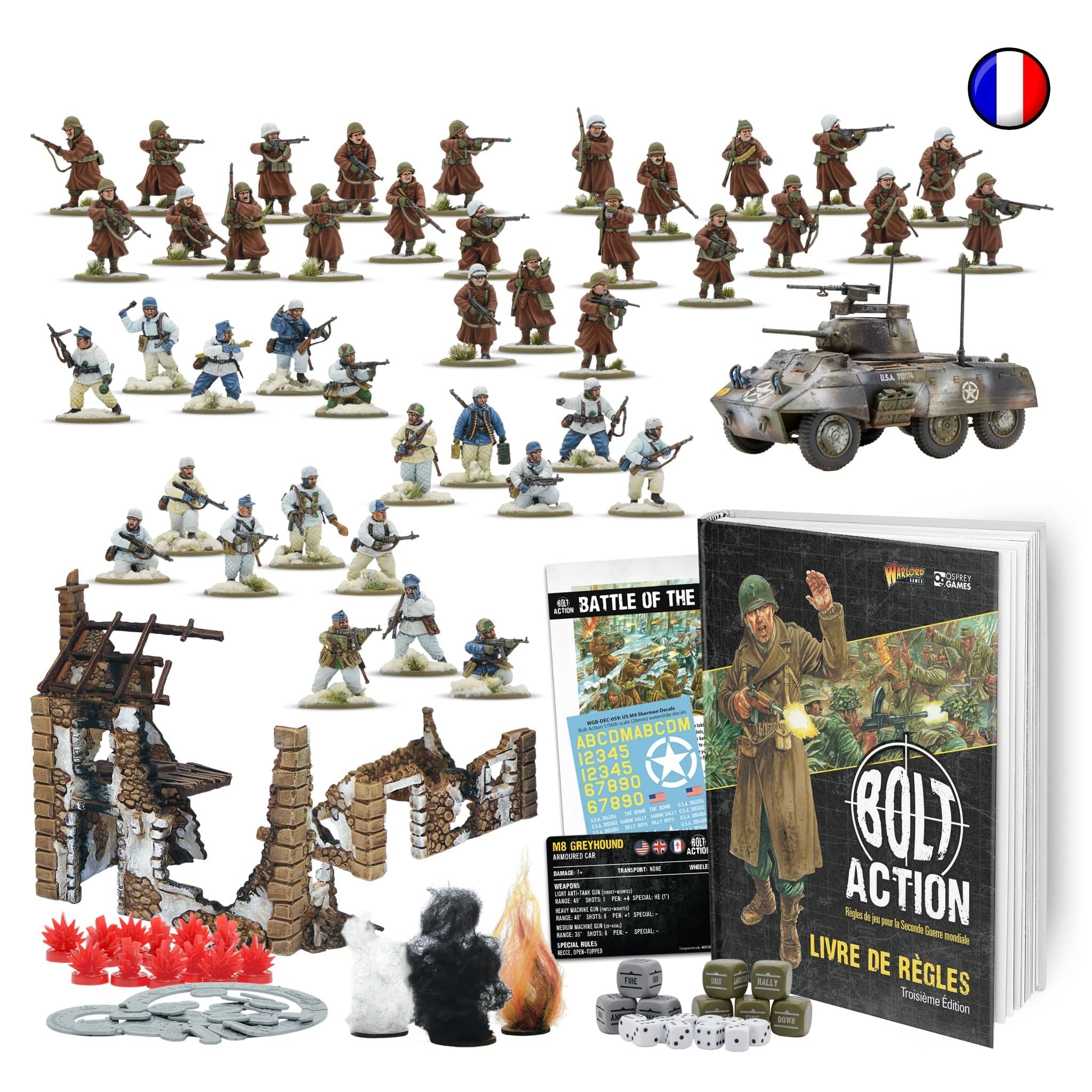 Bolt Action 3ed Starter Set - Battle of the Bulge (FRENCH)