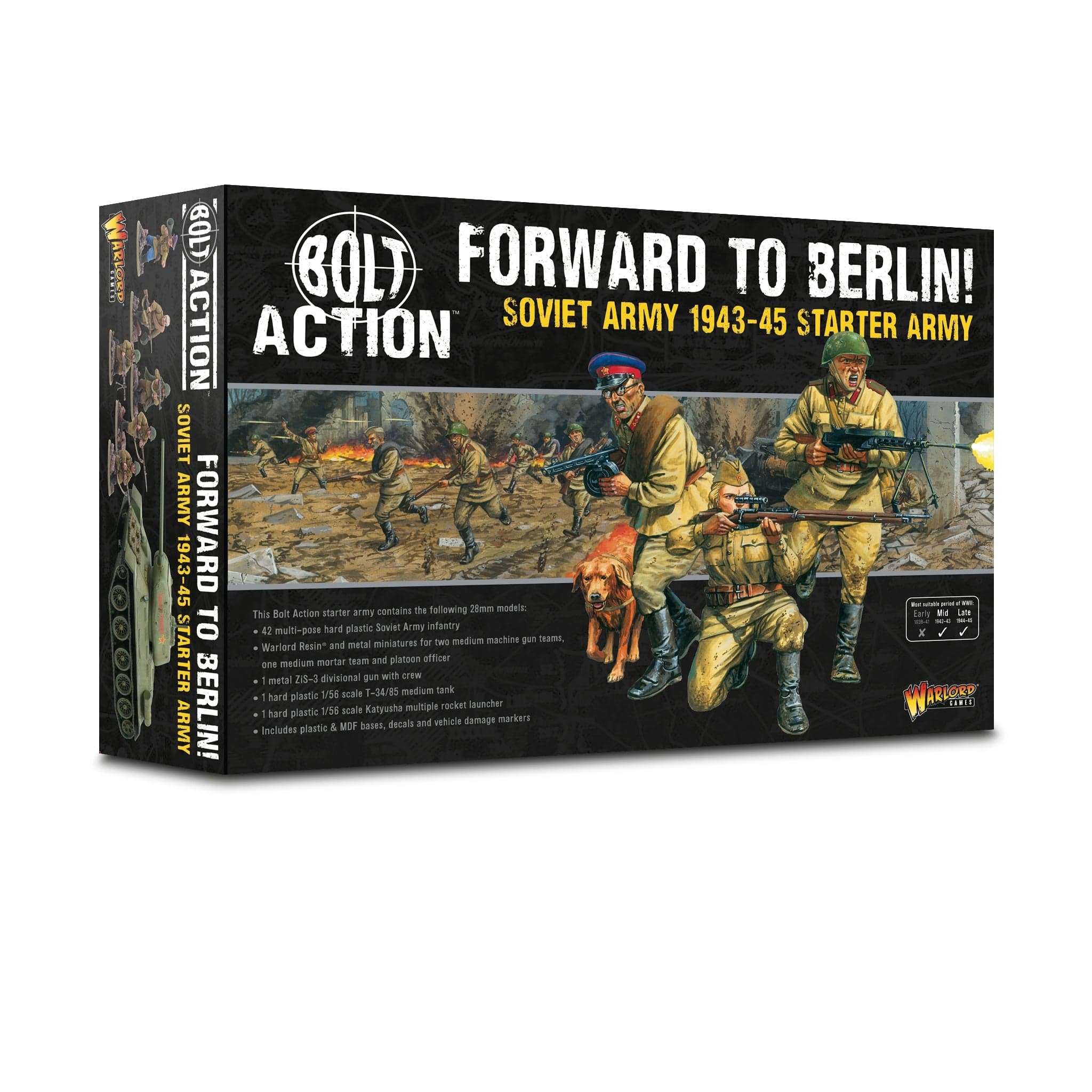 Bolt Action Forward to Berlin  Soviet Army 1943-1945 Starter Army