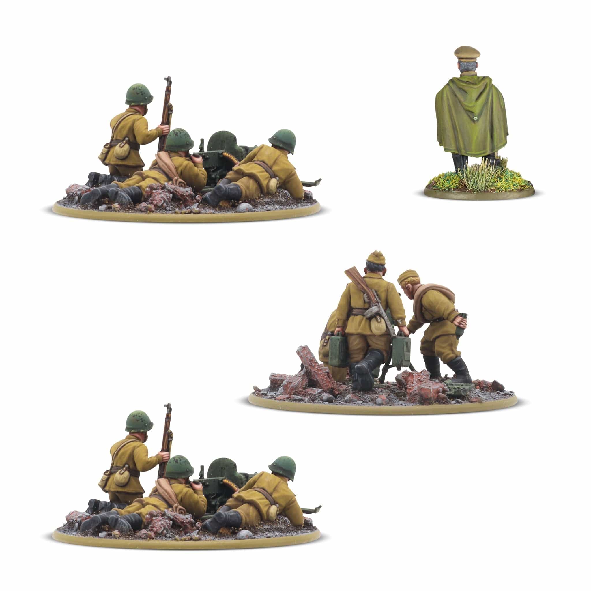 Bolt Action Soviet Army Heavy Weapons Platoon