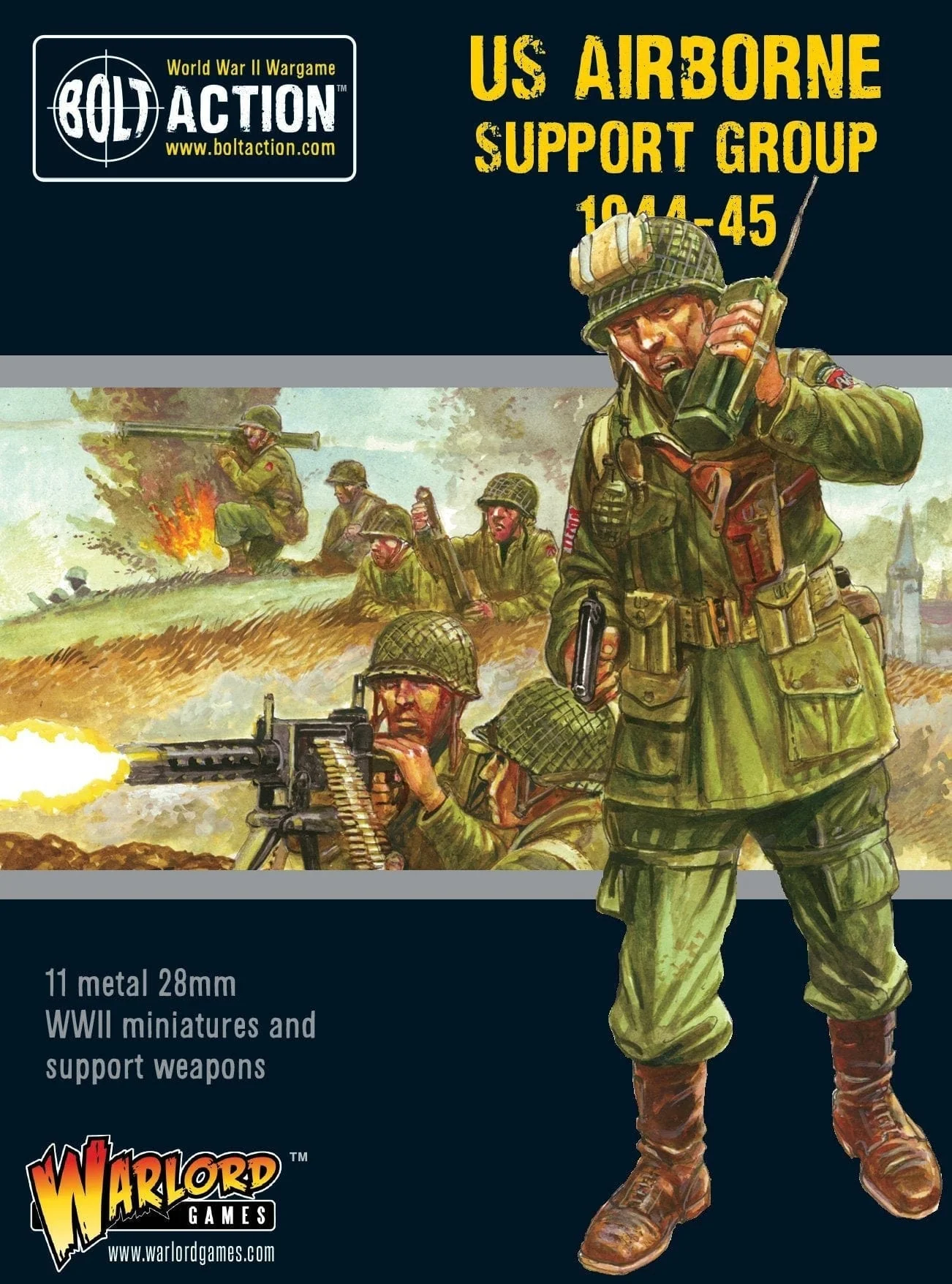 Bolt Action US Airborne support group (1944-45)