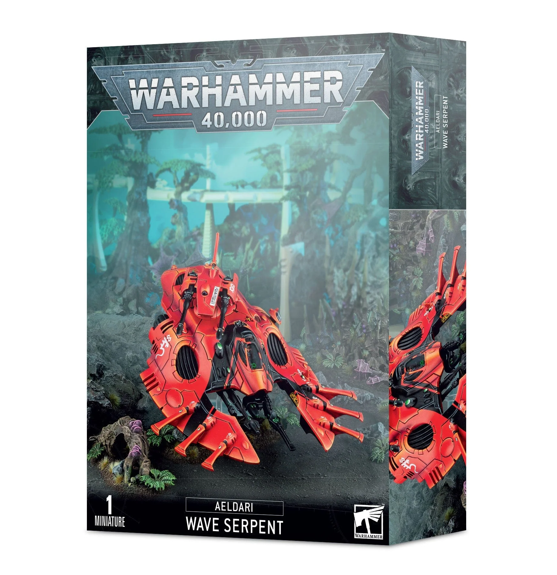 Aeldari Wave Serpent (Old box, no Falcon)