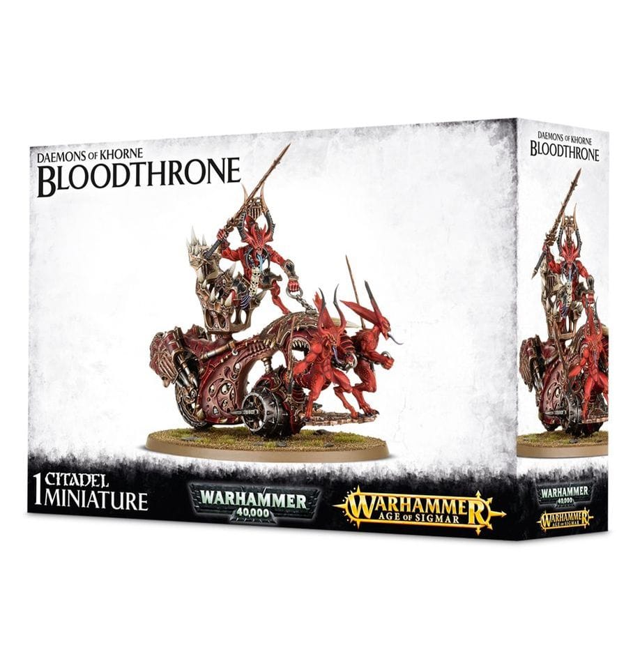 Daemons of Khorne Skull Cannon / Rendmaster, Herald of Khorne / Blood Throne