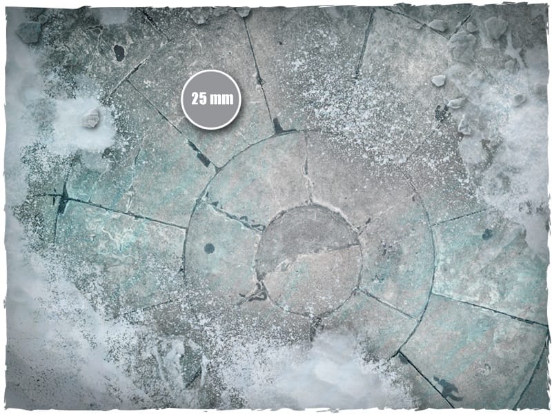 Deep-cut Studio Neoprene Gaming Mat - Kill Team / Warcry 22"x30" - Frostgrave - Image 2