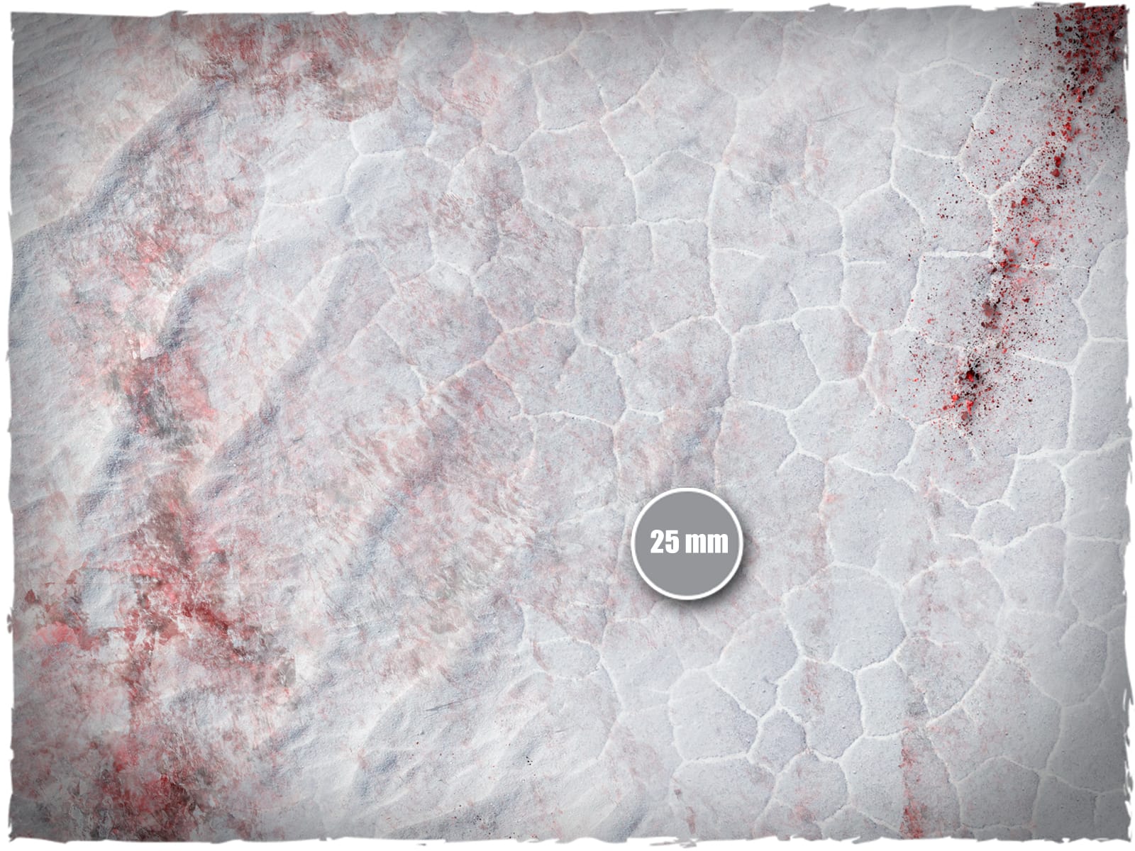 Deep-cut Studio Neoprene Gaming Mat - Kill Team / Warcry 22"x30" - Red Salt Desert - Image 4