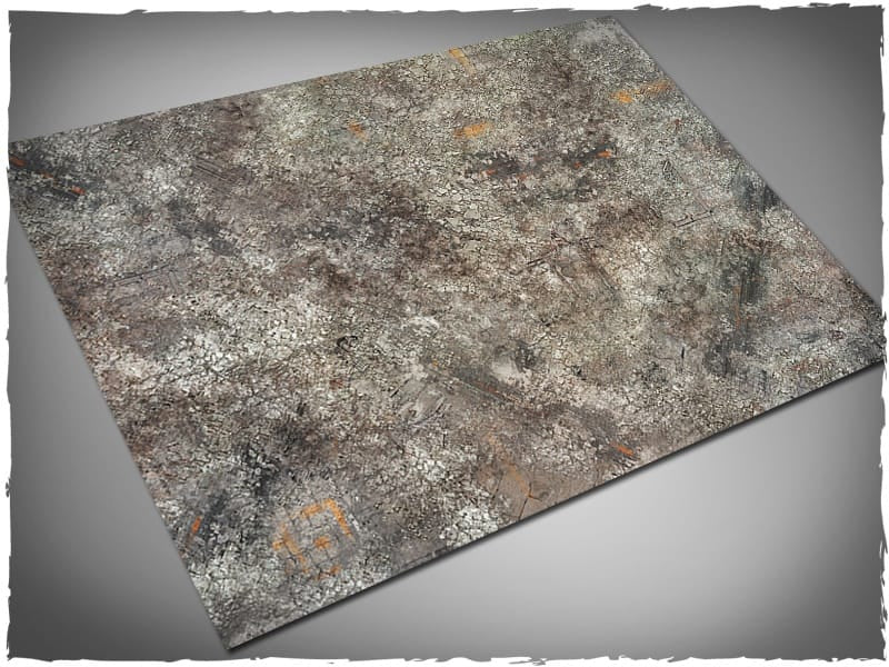 Deep-cut Studio Neoprene Gaming Mat - Kill Team / Warcry 22"x30" - Urban Ruins