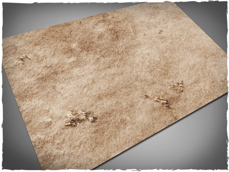Deep-cut Studio Neoprene Gaming Mat - Kill Team / Warcry 22"x30" - Wasteland v2