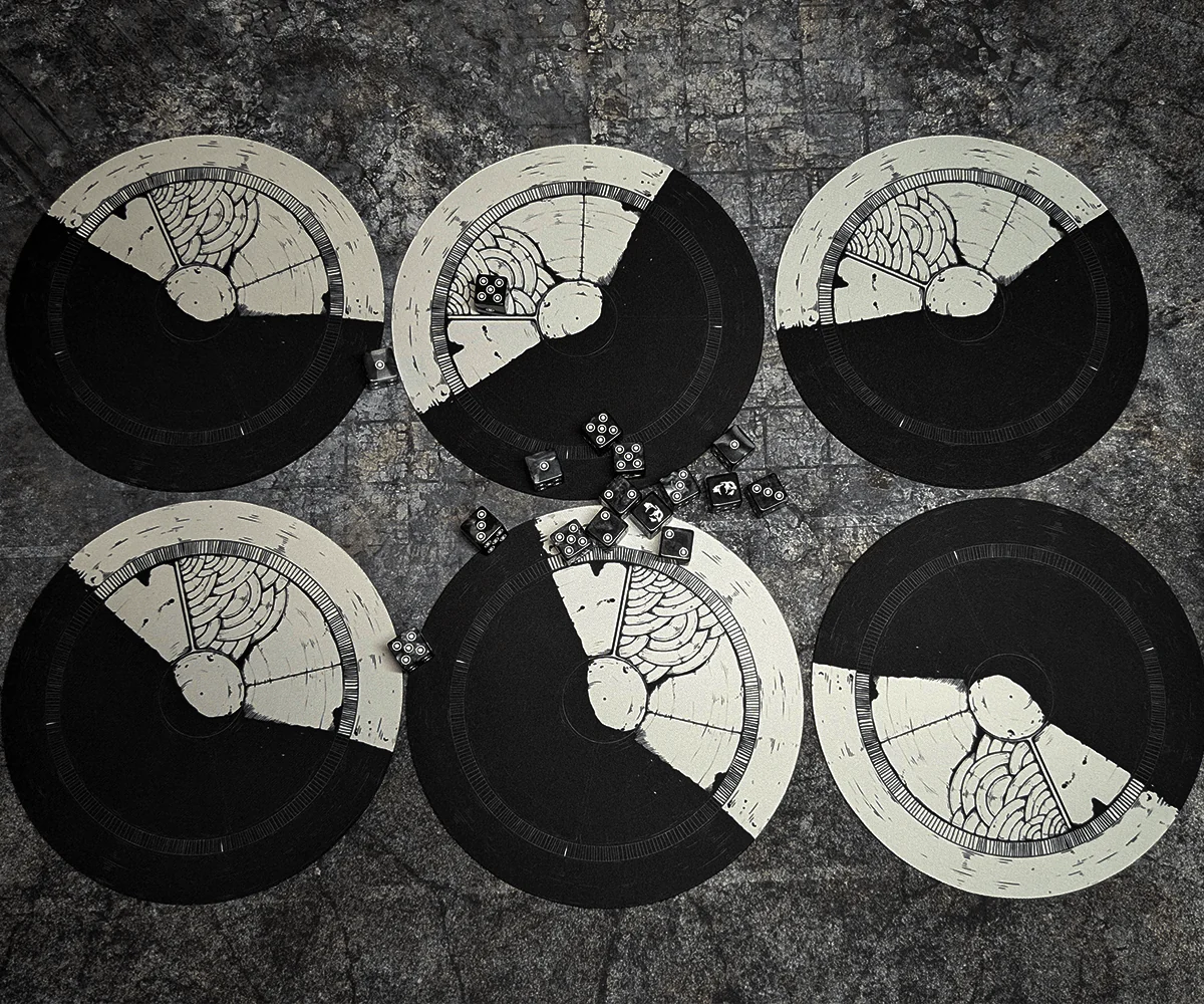 Fenris Workshop - Blackshields Neoprene Objective Markers x6