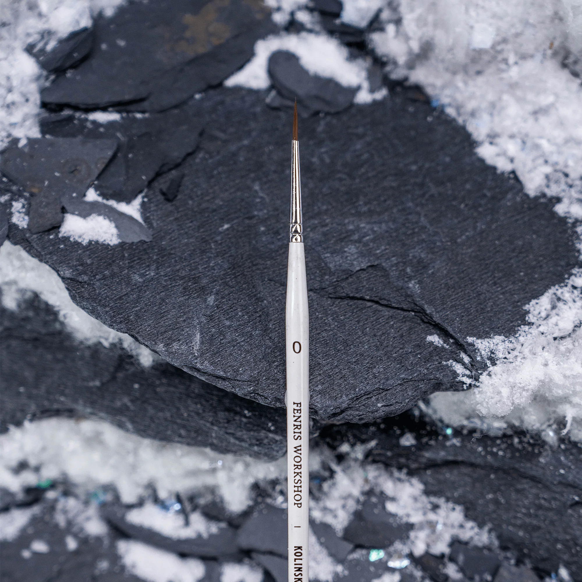 Fenris Workshop Brushes - Natural Kolinsky Sable - Size 0