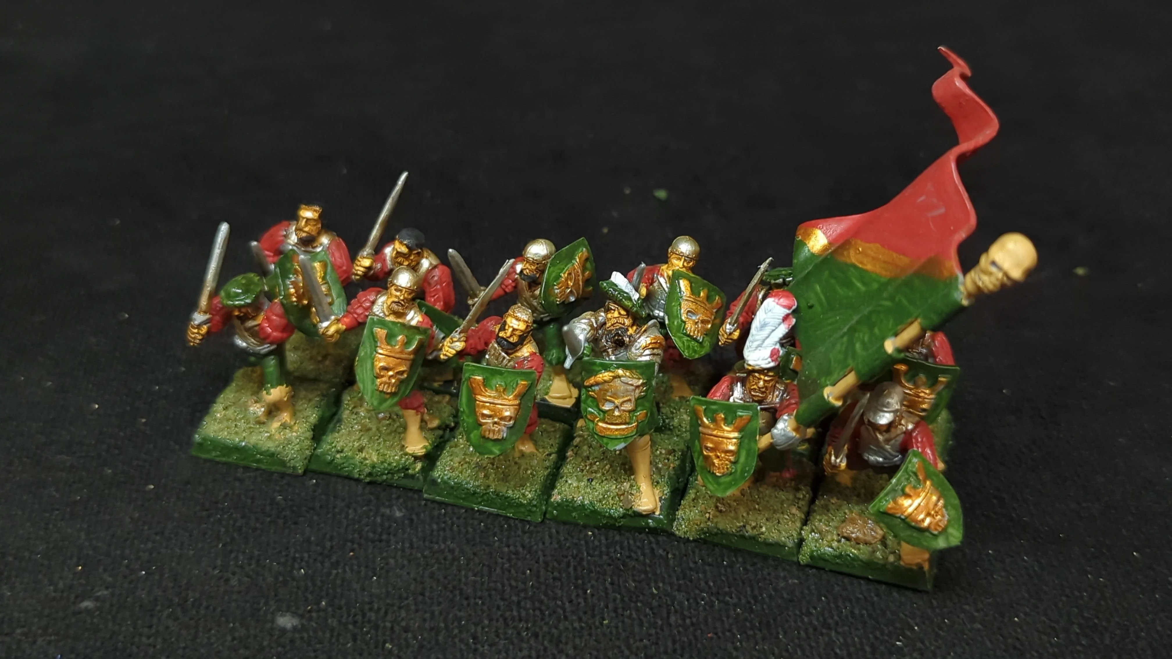Warhammer Empire of Man Soldiers of the Empire x12 OOP Painted
