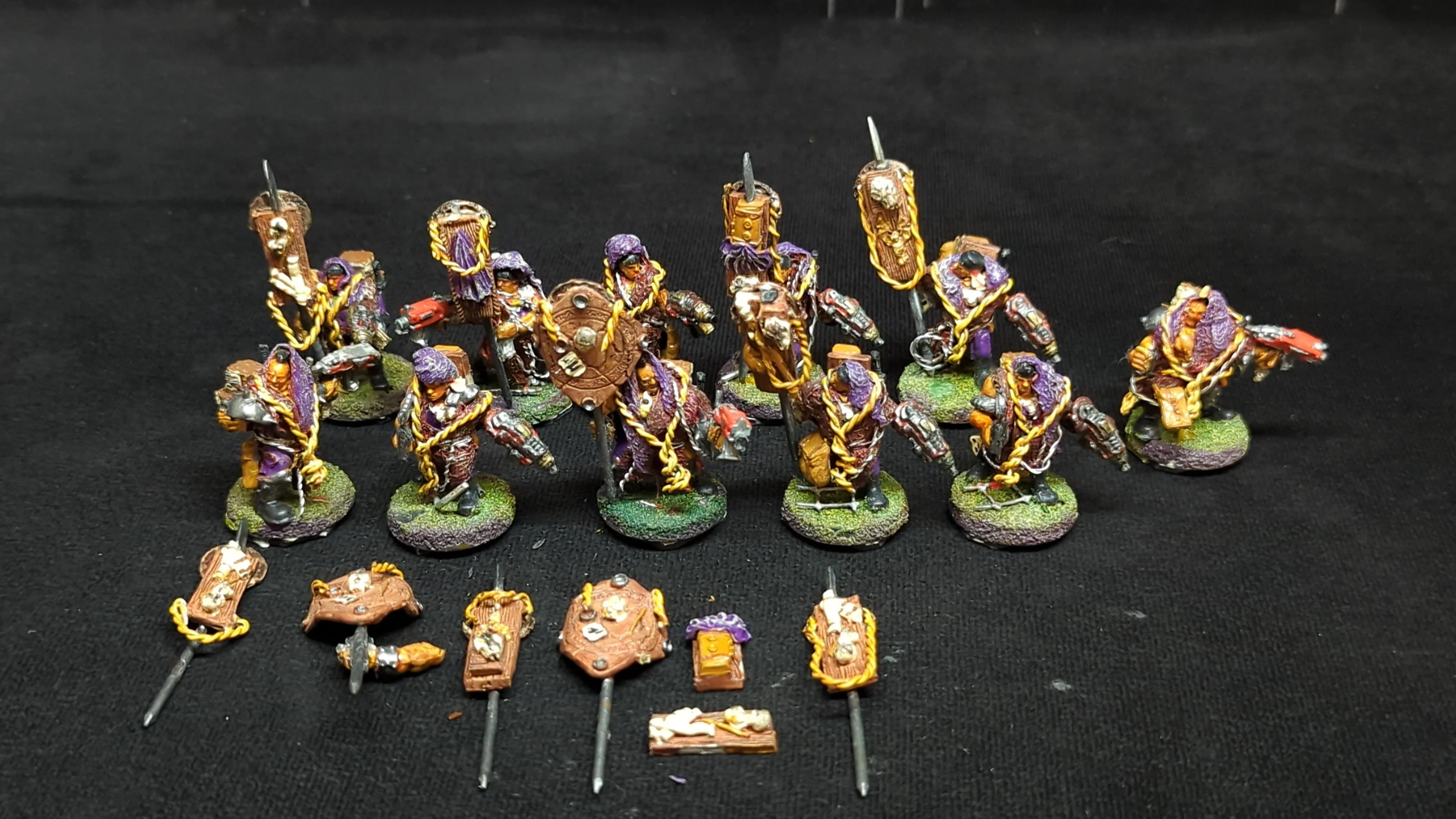 Warhammer 40k Space Marines Tactical Squad x11 OOP Painted