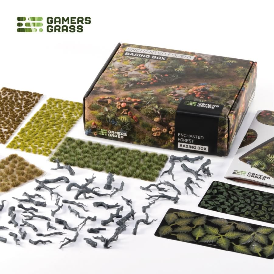 Gamer's Grass Basing Box -  Enchanted Forest