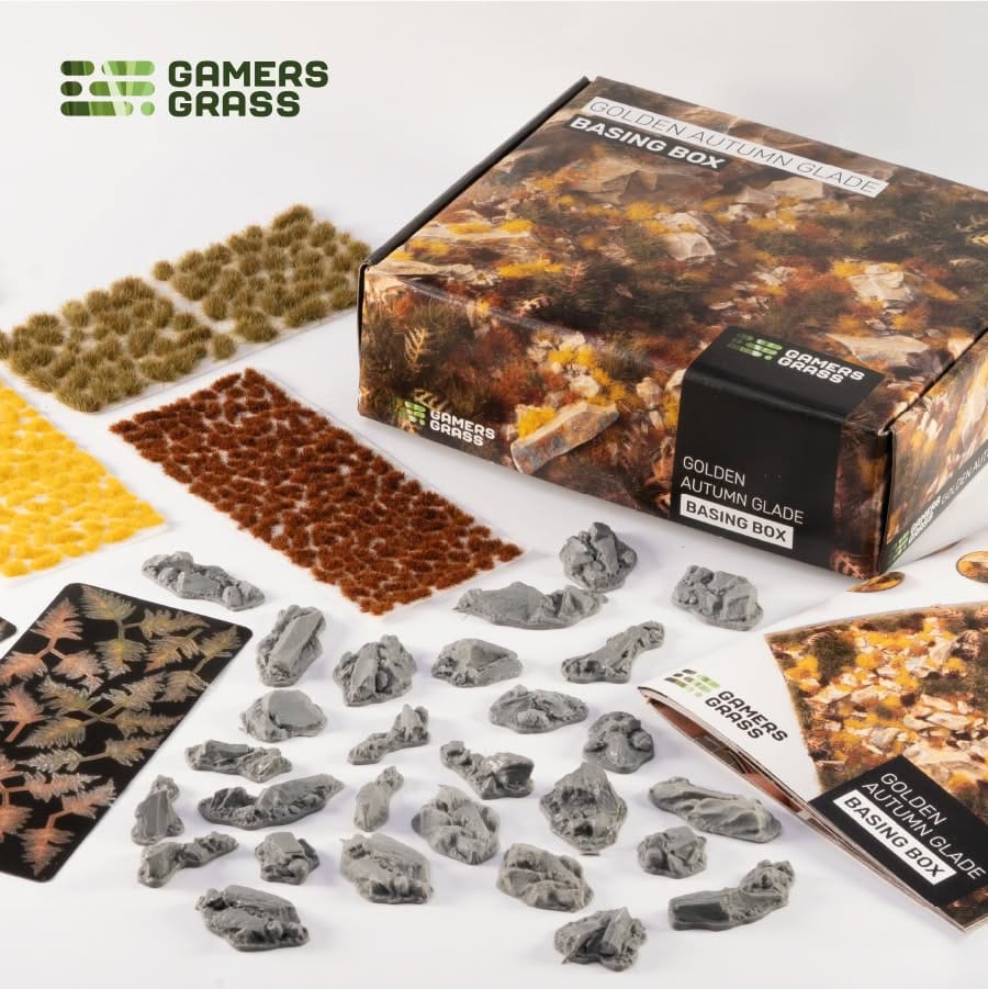Gamer's Grass Basing Box - Golden Autumn Glade