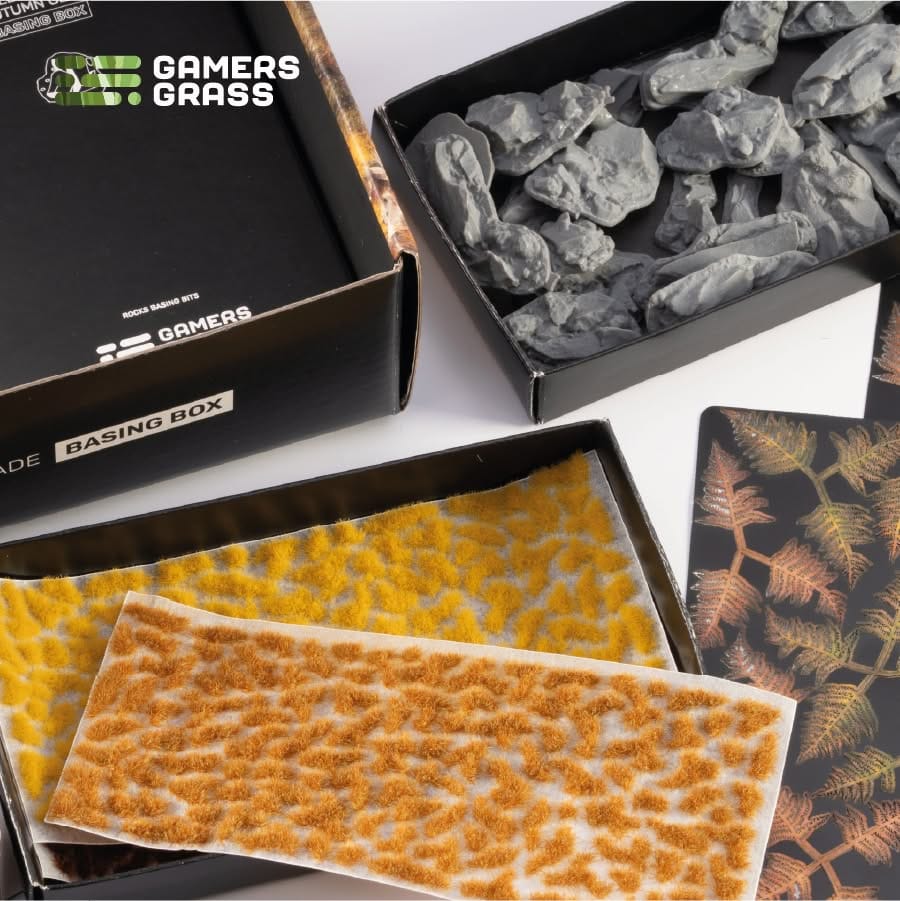 Gamer's Grass Basing Box - Golden Autumn Glade - Image 3
