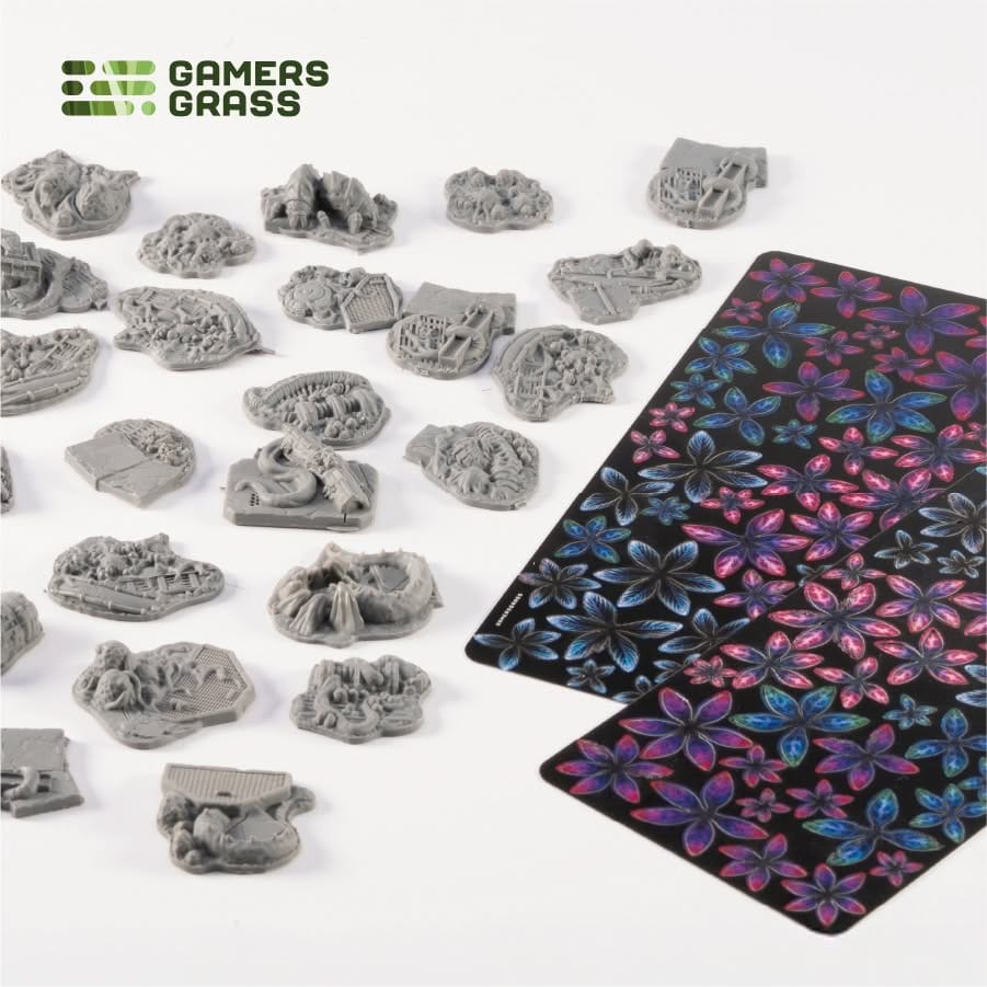 Gamer's Grass Basing Box - Purple Swarm - Image 5