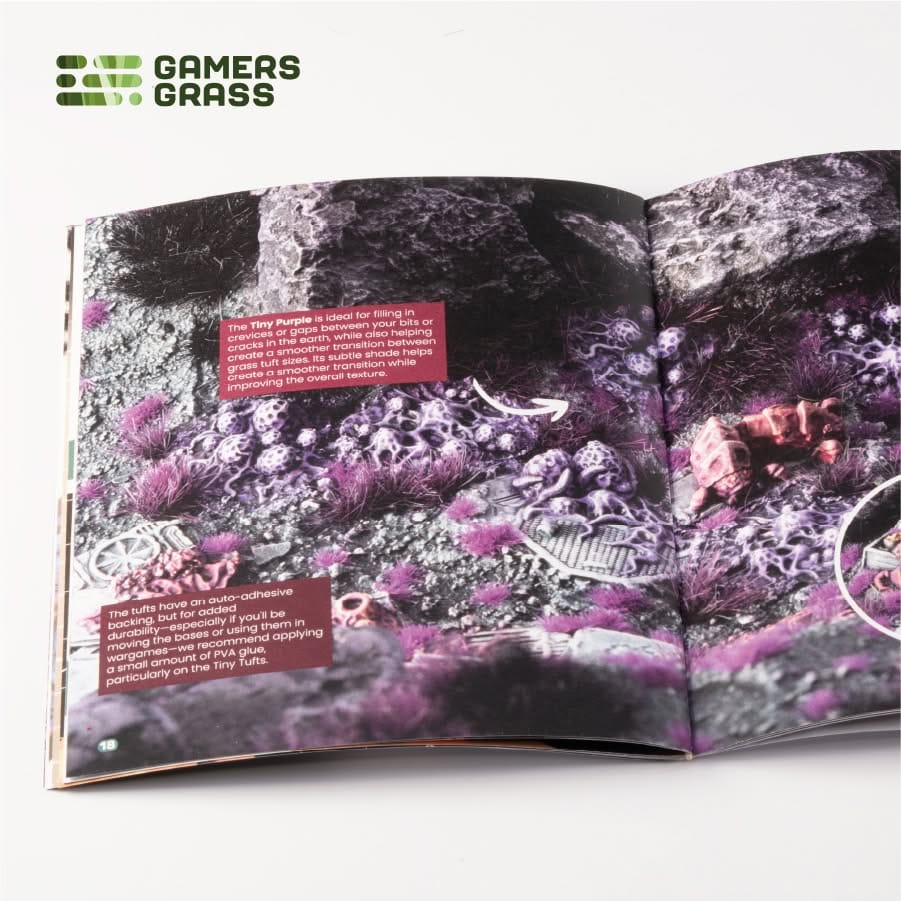 Gamer's Grass Basing Box - Purple Swarm - Image 6