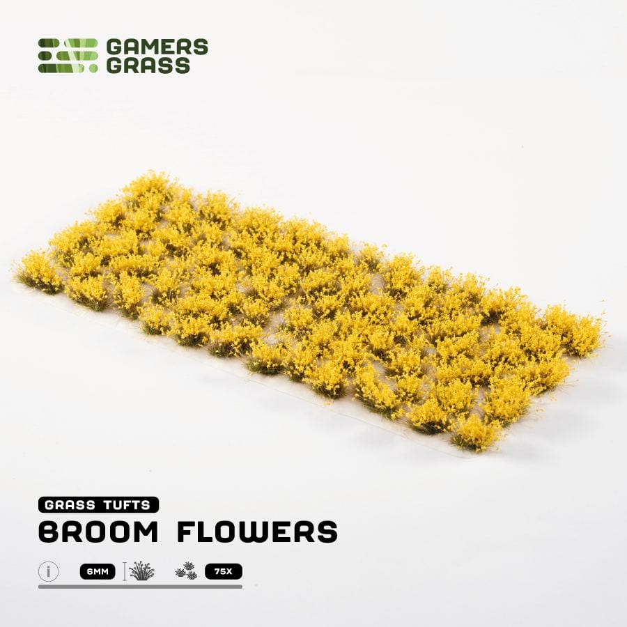 Gamer's Grass Tufts - Broom Flowers