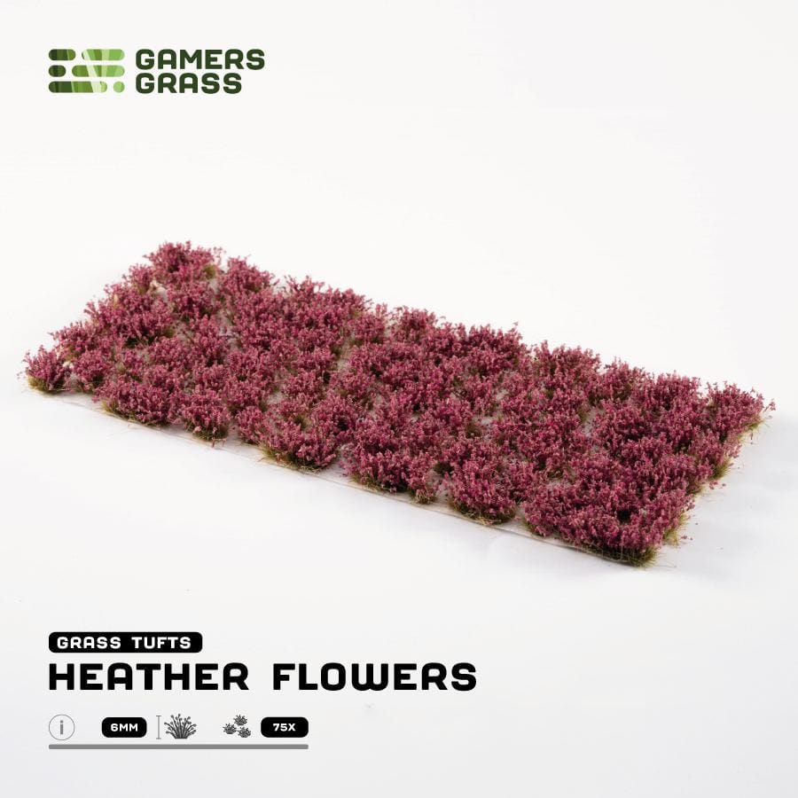 Gamer's Grass Tufts - Heather Flowers