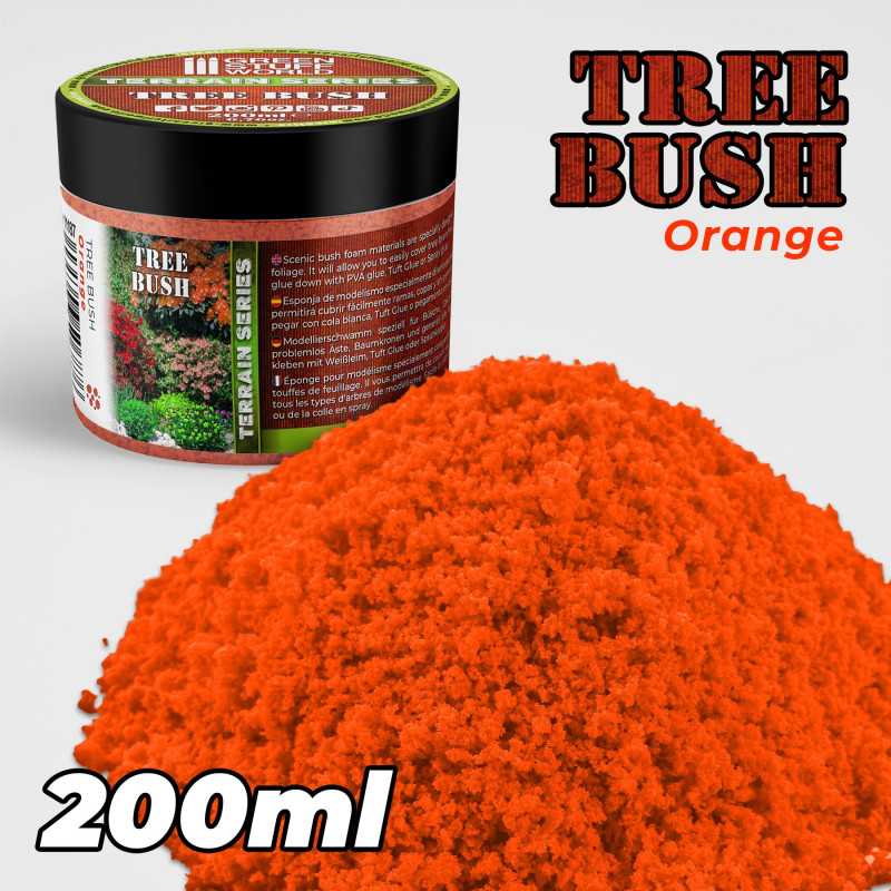 GSW Flocking - Tree Bushes - Orange - 200ml