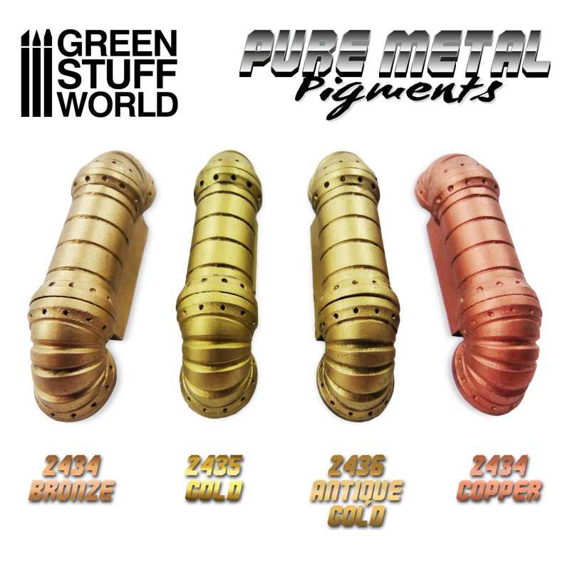 GSW Pure Metal Pigments - Antique Gold 30ml - Image 2
