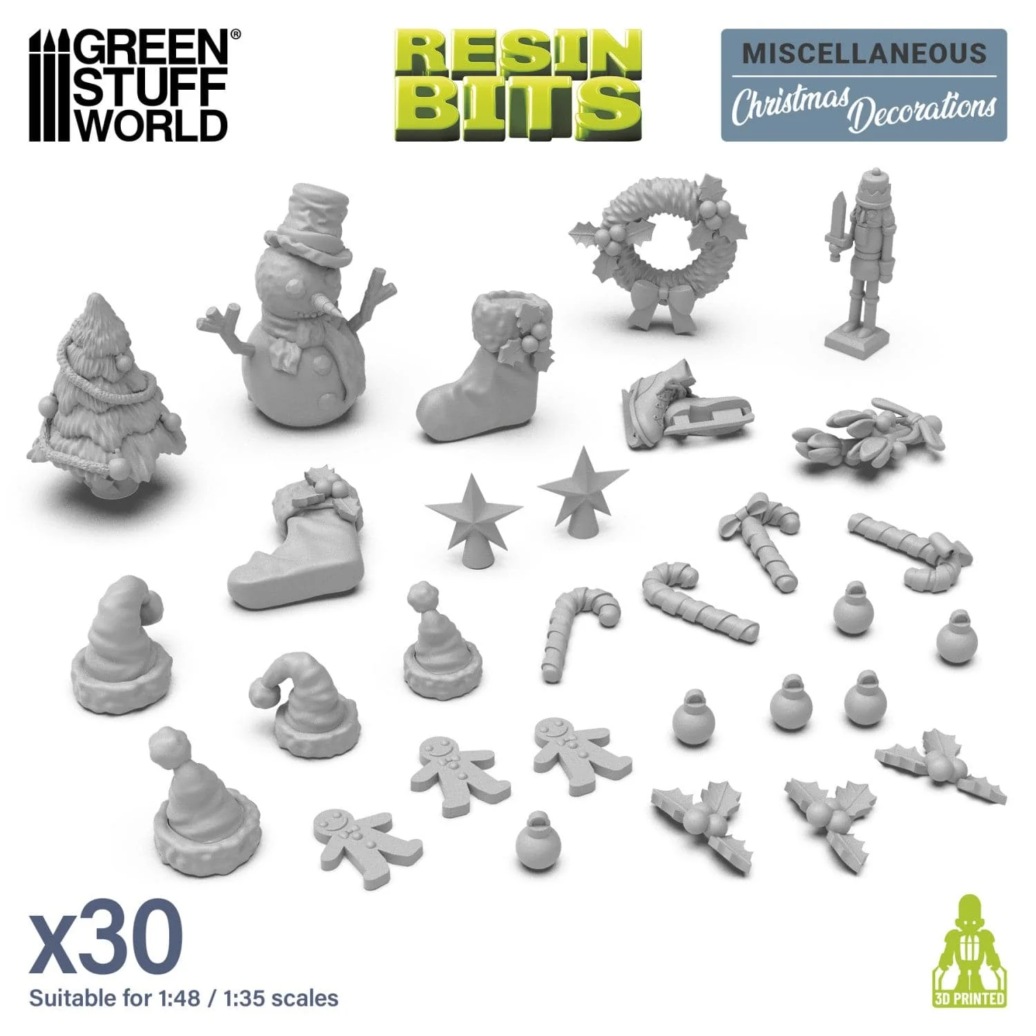 GSW Resin Basing Set - Christmas Decorations set
