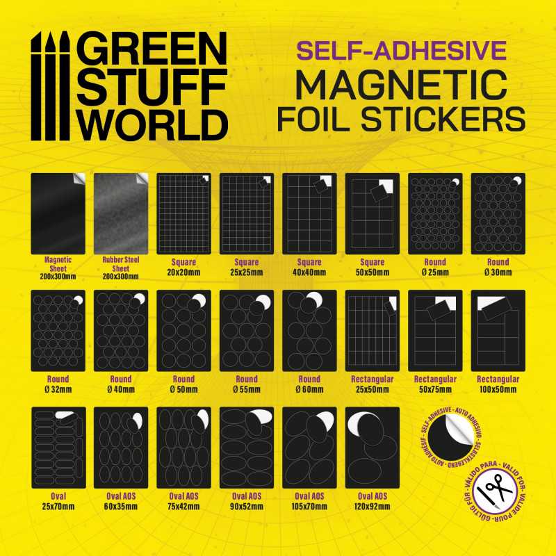 GSW Rubber Steel Adhesive Sheet A4 x1 - Image 3