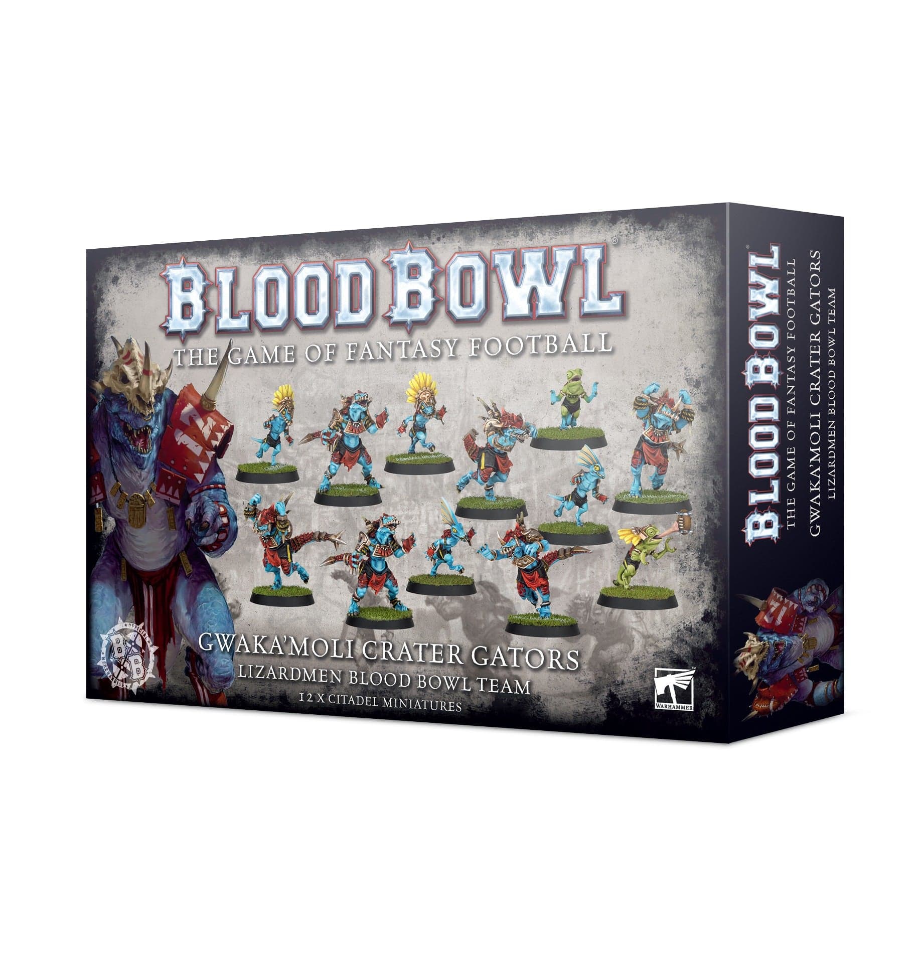 Gwaka'moli Crater Gators - Lizardmen Blood Bowl Team